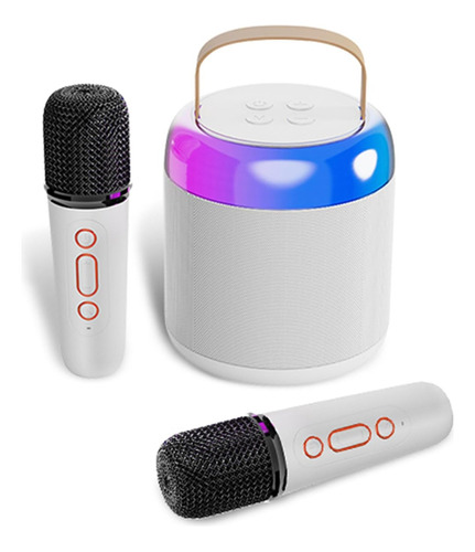 Bocina Bluetooth Inalámbrico Portátil Con Micrófono Karaoke