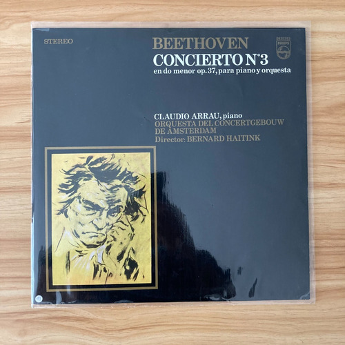 Vinilo Beethoven Concierto N°3 Claudio Arrau Che Discos