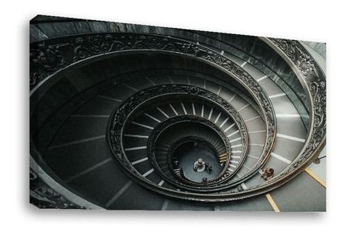 Cuadro Decorativo Canvas Moderno Escaleras Caracol