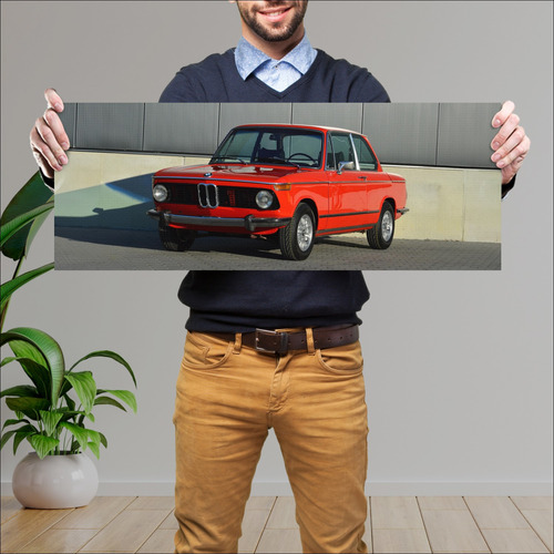 Cuadro 30x80cm Auto 1973 Bmw 2002 Tii 81779 23