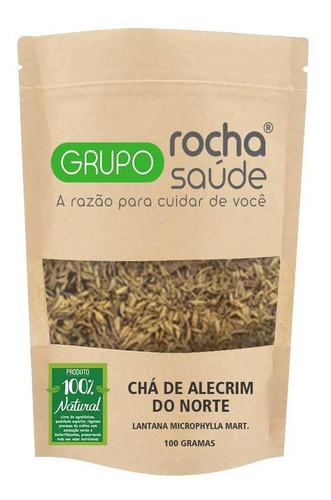 Chá De Alecrim Do Norte - Lantana Microphylla Mart. - 100g