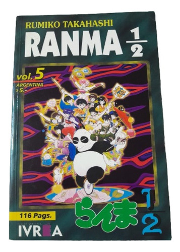 Comic Ranma 1/2 De Rumiko Takahashi Nº 5 Ivrea 