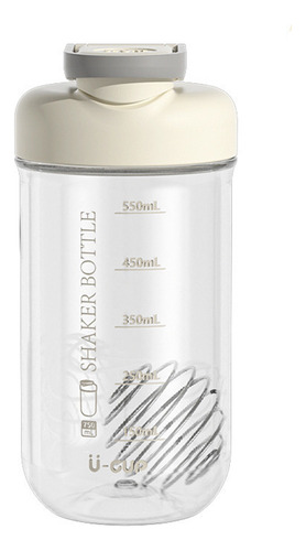 Vaso Shaker Awvuq 4288 Para Proteina En Caja 750ml Gris