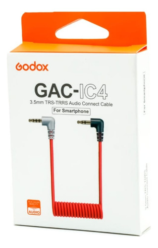 Cable Audio Godox Gac-ic4 Trs A Trrs 3.5mm