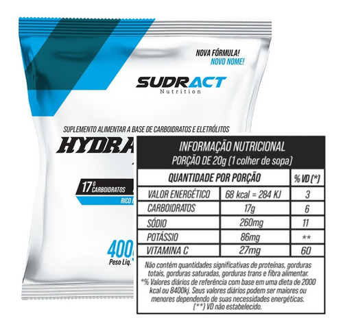Isotônico Hydramaxi 400g - Sudract - Sabor Uva
