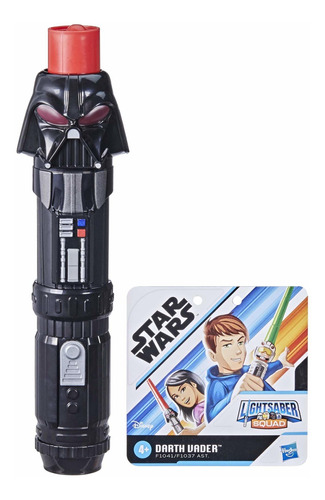 Star Wars Lightsaber Squad Darth Vader - Juguete De Juego D.