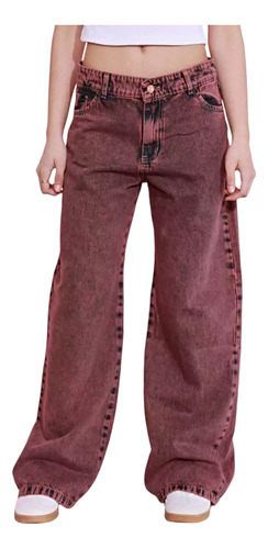 Pantalón Jean Baggy Matizado Teens