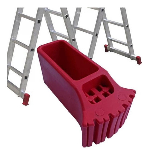 Sapata Para Escada Articulada De Alumínio 2 Pç Na Embalagem