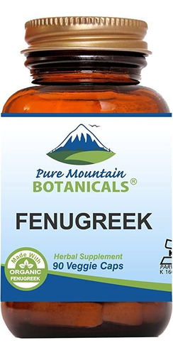 Fenogreco 90caps - Puremountain - - Unidad a $2068