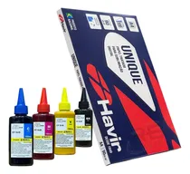 Comprar 4 X 100ml Sublimatica Hdink + 500 Folhas A4 Havir Azul 90g