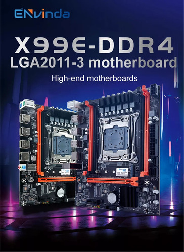 Placa Mãe Ddr4 X99 Socket 2011-3 + Xeon E5-2650 V3/ 16gb Mem