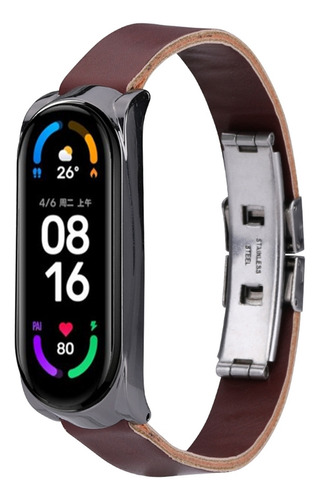 Adecuado Para Correa De Repuesto Mi Band 6/6 Con Hebilla Nfc