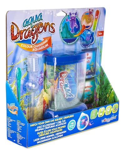 Aqua Dragons Acuario Que Cambia De Color - Incubación Y Cu.