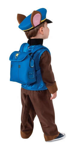 Disfraz Paw Patrol Chase Talla 4-6 Años Original Entrega Inm