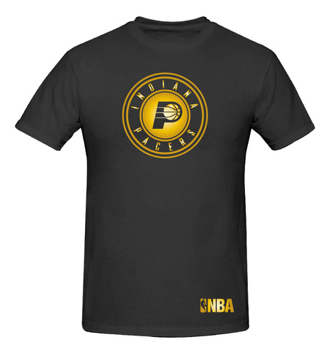 Playera Nba Indiana Pacers Vinil Gold