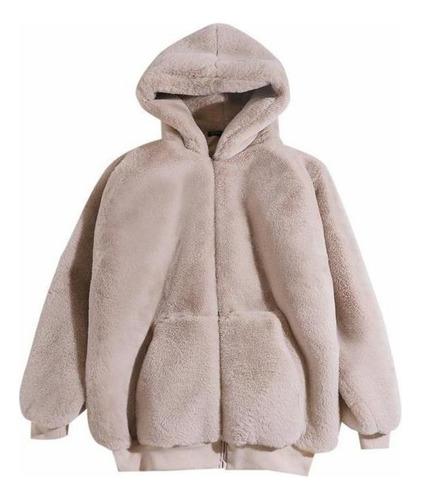 La Chaqueta De Felpa Imitan La Piel De Conejo Rex En Invierno