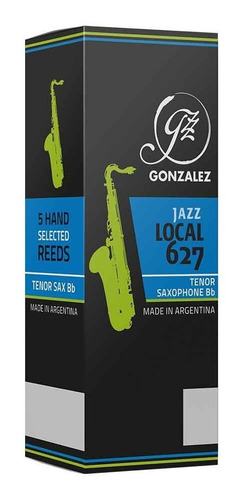 Cañas Saxo Tenor Gonzalez Jazz Local 627 5 Unidades Medidas