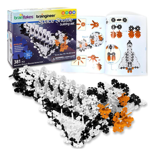Conjunto De Transbordadores Espaciales De Flakes Brain Con A
