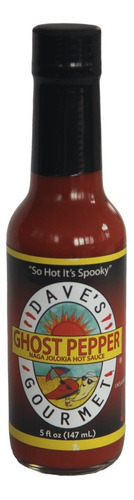 Daves Gourmet Ghost Pepper Hot Sauce 148ml