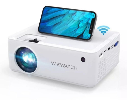 Proyector Wewatch V10 de 5500 lúmenes, 1024x720HD, 1080p, color blanco, 110 V/220 V