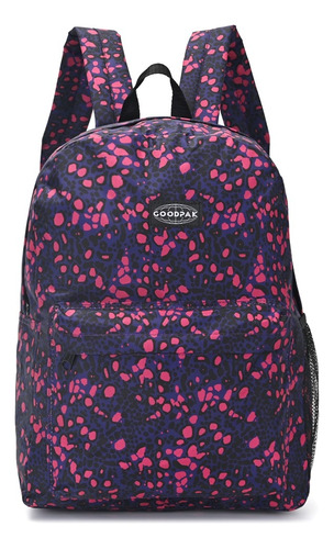 Mochila Escolar Colegial Estampada Impermeable Goodpak 20 L