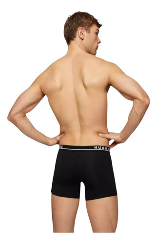 Boxer Hugo Boss 3 Pack Brief 7181 Algodón Elástico Original
