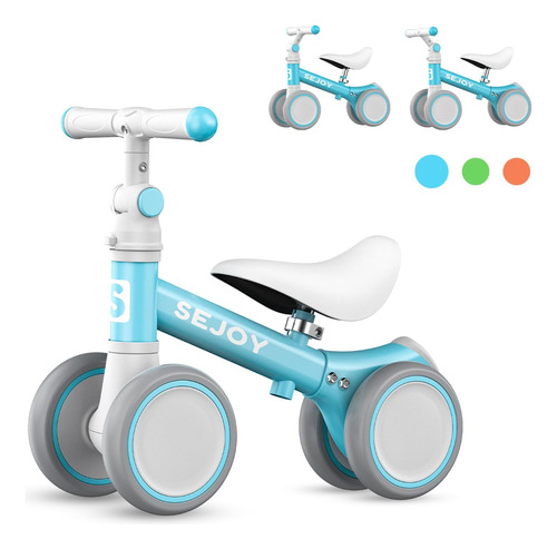  Bicicleta De Equilibrio Para Niños Pequeños Ajustable
