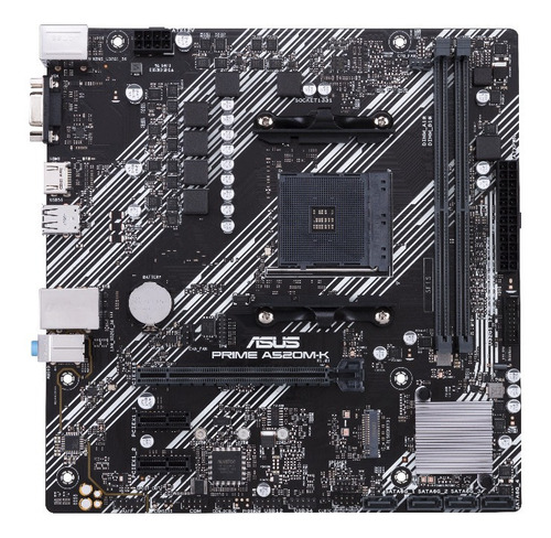 Placa Madre Asus Prime A520m-k Socket Am4