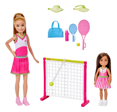 Set De Juego Clases De Tenis - Barbie - Mattel