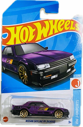 Hot Wheels Nissan Skyline Rs (kdr30) Violeta 1/10 | 2024