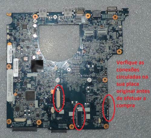 Placa Mãe Note Itautec A7420 A7520 6-71-w2400-d03-gp