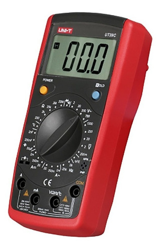 Multímetro Digital Unit Ut39c Temperatura Capacitancia Buzze
