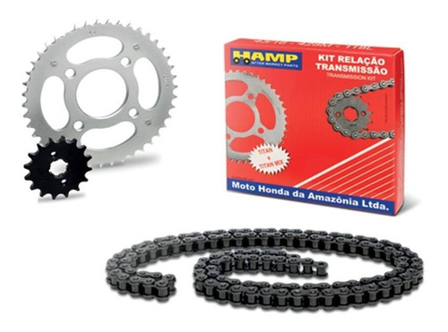 Kit Transmision Hamp Honda Nxr 125 Bross - Power Bikes