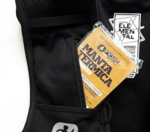 Imagen 4 de 9 de Chaleco Hidratación Arg. Noaf Bolsa Mochila Run No Salomon