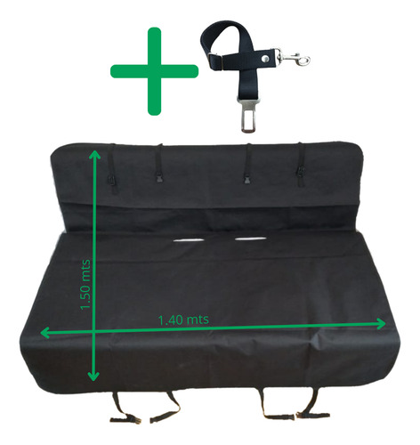 Funda Cubre Asientos + Cinturón De Seguridad !!!
