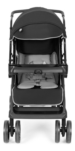 Carrinho De Bebê Com Bebê Conforto Joy Ii Preto Tutti Baby