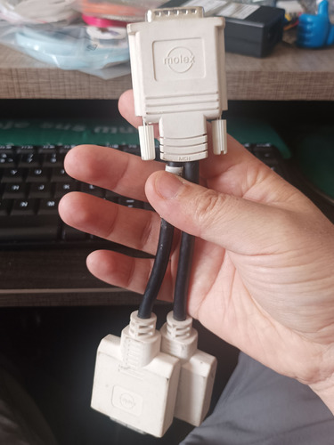 Adaptador Dms-59 A Conector De Cable Divisor