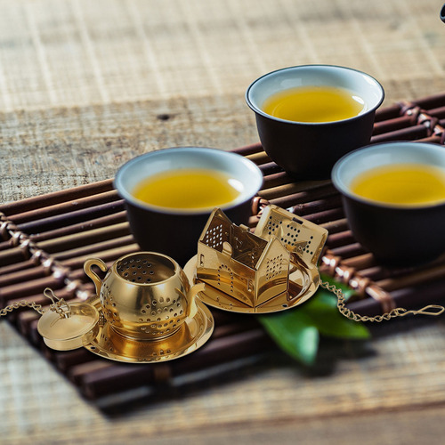 1 Juego De Colador Pequeño Con Infusor De Bolas De Té Y Cuch