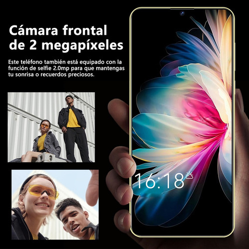 Teléfonos Inteligentes Android Baratos S23 Ultra Verde Oscuro 6.1 En 1gb Ram 8gb Rom