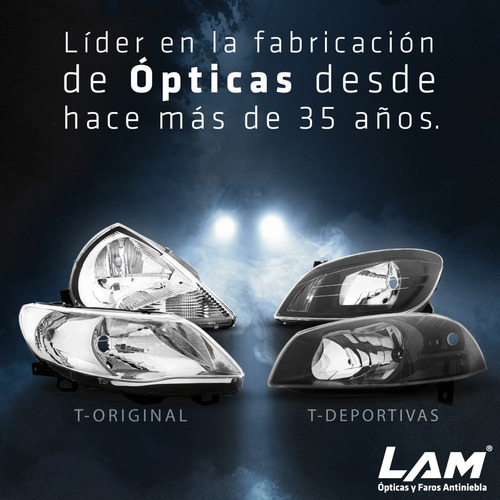 Faro Auxiliar Fiat Grand Siena 12/18 Ambos Lados