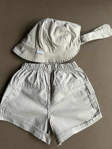 Short Con Sombrerito Cheeky 3/6 Meses