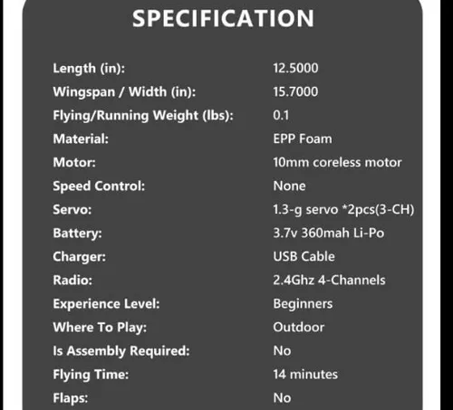 Avião de Controle Remoto com Tecla Acrobática para Crianças e Adultos,  LEAMBE F4U Corsair, Azul - Blumenau