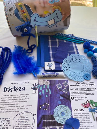 Imagen 6 de 9 de Kit De Manualidades Para Niños - We Art Emociones