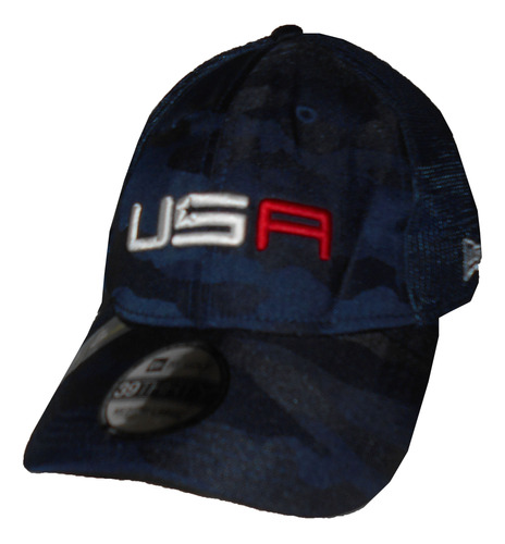 Gorra De Golf - New Era Usa Team - Original - 531