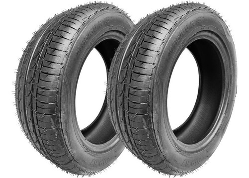 Kit 2 Pneu 185/60/15 Remold Com Borracha Vipal E Garantia
