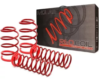 Kit 4 Molas Esportiva Red Coil Vw Voyage G5 G6 G7 Rc 914