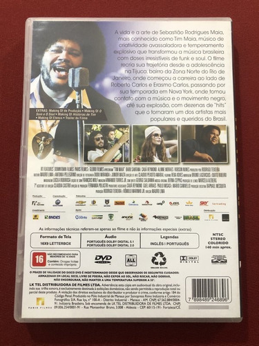 Dvd - Tim Maia - Babu Santana - Dir. Mauro Lima - Seminovo (Usado)