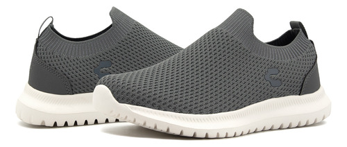 Tenis Para Hombre Charly® Textil Tipo Calcetin Suela Eva