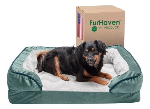 Furhaven - Cama Para Mascotas De Espuma De Gel Refrescante P