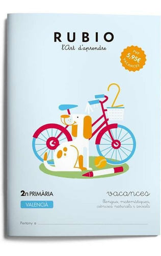Vacances Rubio 2n Primària (valencià) (libro Original)